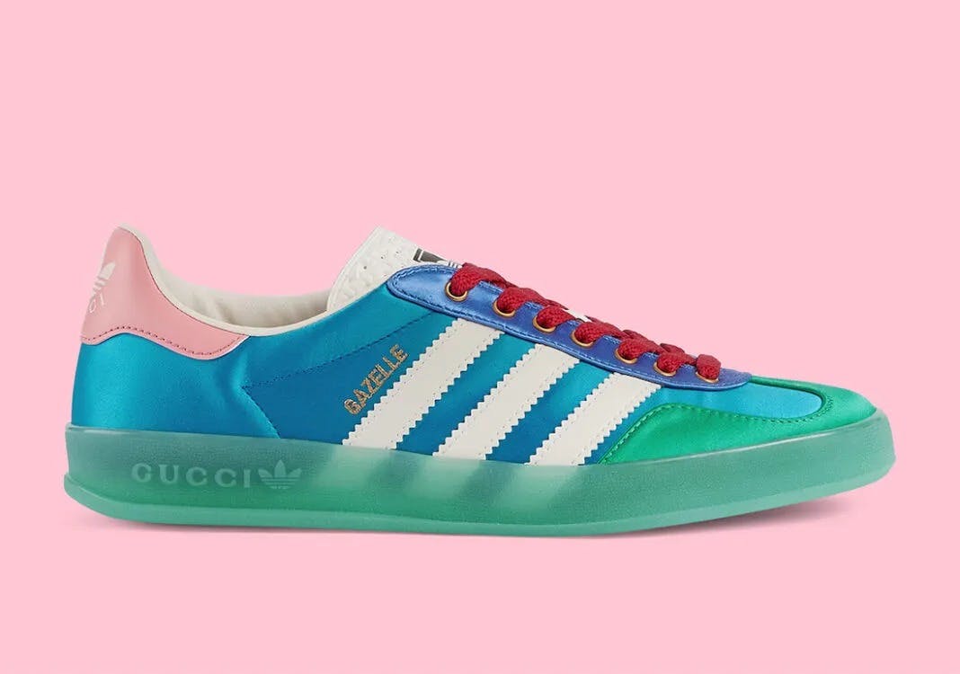 adidas x Gucci Collab Drops Gazelle Sneakers, Shoes, Clothes